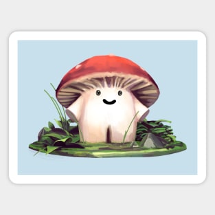 Tiny Mushroom Magnet